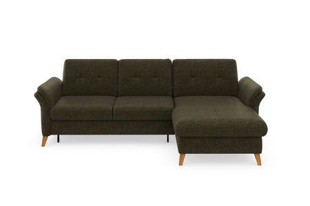 sit&more Ecksofa »Göteborg«, inklusive Sitztiefenverstellung und Federkern, wahlweise mit Bettfunktion und Bettkasten