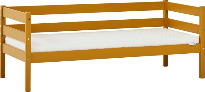 Hoppekids, Hoppekids Einzelbett »ECO Comfort«, (Set), mit Rollrost in 8 Farben, wahlweise mit Matratze und Absturzsicherung, Hoppekids Einzelbett »ECO Comfort Kinderbett, Kiefer Massivholz, Jugendbett inkl. Rollrost«, 70x160 cm, wahlweise in verschieden Farben/ Matratze/ Absturzsicherung