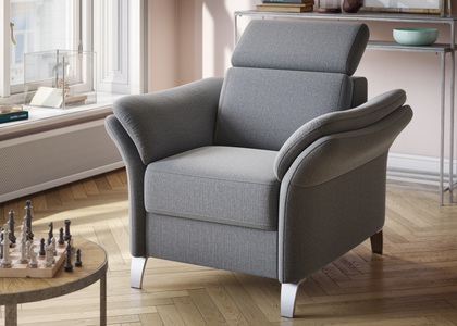 SIT&MORE, sit&more Sessel, sit&more Sessel »Vincenzo«, inklusive Kopfteilverstellung