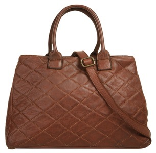 SAMANTHA LOOK, Samantha Look Henkeltasche, Samantha Look Henkeltasche, echt Leder, Made in Italy