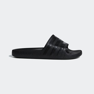 adidas, Adidas Adilette Aqua Cloudfoam Slides Core Black/Core Black/Core Bl..., 