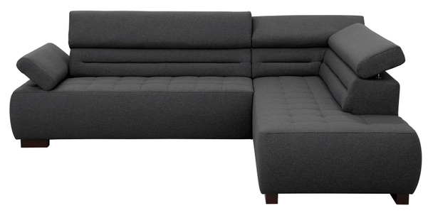 HOME AFFAIRE, Home affaire Ecksofa »Thunder«, mit Ottomanenabschluss, mit Arm- und Kopfteilverstellung, 