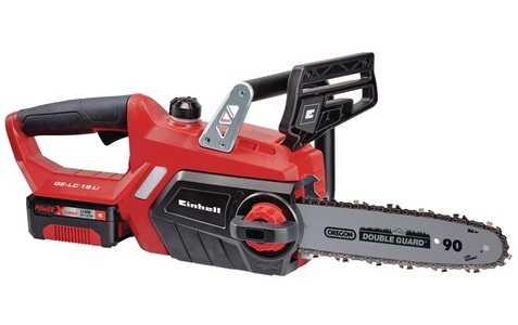 Einhell Power X-Change GE-LC 18 Li Kit Akku Kettensäge inkl. Akku Schwertlänge 250 mm