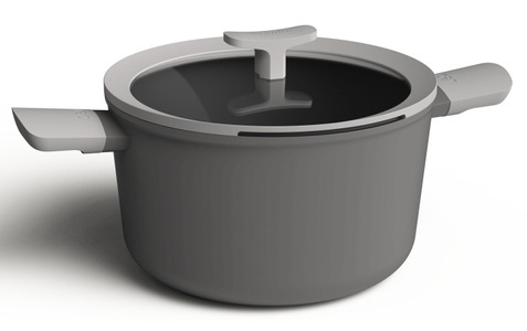 Berghoff, BergHOFF Bratentopf Leo 24 cm, BergHOFF Bratentopf »Leo 24 cm«, Aluminium