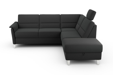 SIT&MORE, sit&more Ecksofa, sit&more Ecksofa »Palmera L-Form«, Federkern, wahlweise mit Bettfunktion und mit/ohne Stauraum