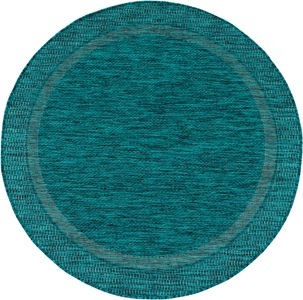PACO HOME, Paco Home Teppich »Roma 272«, rund, Flachgewebe, meliert, mit dezenter Bordüre, In- und Outdoor geeignet, Paco Home Teppich »Roma 272«, rund, 4 mm Höhe, Flachgewebe, meliert, mit dezenter Bordüre, In- und Outdoor geeignet