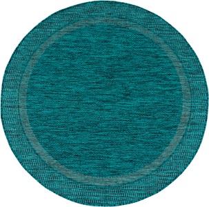 PACO HOME, Paco Home Teppich »Roma 272«, rund, Flachgewebe, meliert, mit dezenter Bordüre, In- und Outdoor geeignet, Paco Home Teppich »Roma 272«, rund, 4 mm Höhe, Flachgewebe, meliert, mit dezenter Bordüre, In- und Outdoor geeignet