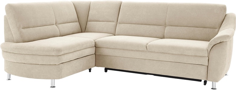SIT&MORE, sit&more Ecksofa, sit&more Ecksofa »Cardoso L-Form«, mit Federkern, wahlweise mit Bettfunktion und Schubkasten