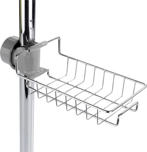 Wenko, Duschablage 'Universal' Wenko silberfarben, WENKO Duschablage »Duschablage Edelstahl«, 1 Ablage