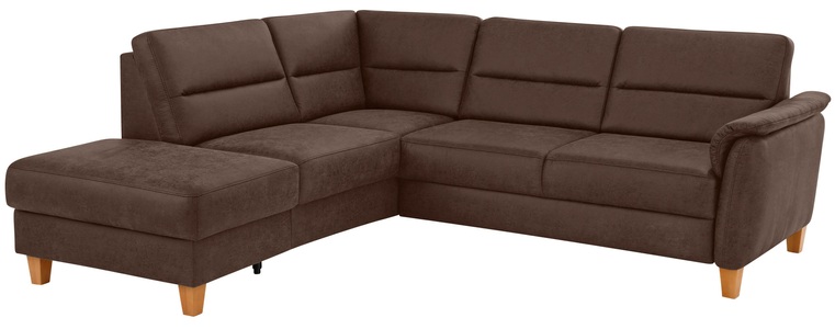 Home affaire Ecksofa »Palmera«, Federkern, wahlweise mit Bettfunktion und mit/ohne Stauraum