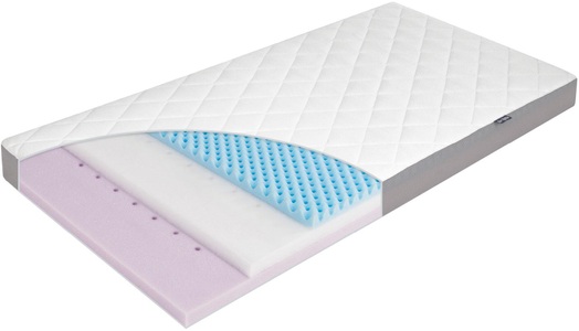 ZÖLLNER, Kaltschaummatratze »Dr. Lübbe Air Plus«, Zöllner, 10 cm hoch, Julius Zöllner Kaltschaummatratze »Dr. Lübbe Air Plus, Matratze 60x120, 70x140 cm«, 10 cm hoch, (1 St.), Matratze für Babys & Kleinkinder, H1, atmungsaktiv