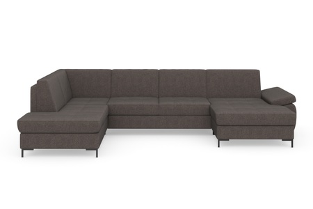 DOMO collection Wohnlandschaft »Capelo«, mit Armteilverstellung, wahlweise mit Bettfunktion, inklusive Federkern