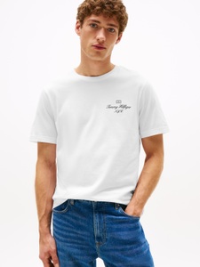 Tommy Hilfiger T-Shirt »OUTLINE FLAG SCRIPT TEE«