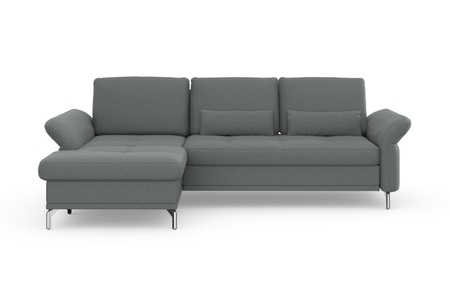 INOSIGN, INOSIGN Ecksofa »Palm Beach«, Federkern, mit Sitztiefenverstellung, wahlweise mit Bettfunktion, Bettkasten und Armteilverstellung, INOSIGN Ecksofa »Palm Beach L-Form«, Federkern, mit Sitztiefenverstellung, wahlweise mit Bettfunktion