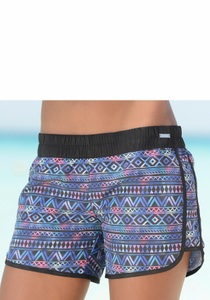Lascana, LASCANA Badeshorts, LASCANA Badeshorts, elastisches Bündchen, mit Gesässtasche, softe Microfaser-Qualität