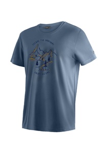 Maier Sports T-Shirt »Dieter Print«, Herren Funktionsshirt, Freizeitshirt mit Aufdruck, Regular Fit