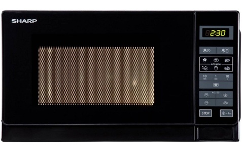 Sharp, Sharp Mikrowelle R242BKW Schwarz, Sharp R242BKW Mikrowelle Schwarz