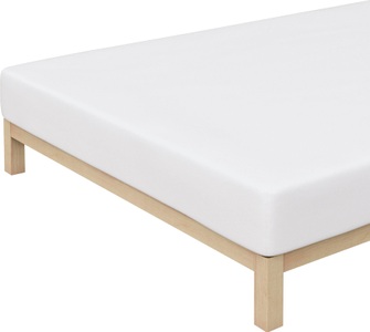 Schlafgut, Hochwertiges Elastik-Feinjersey-Spannbetttuch Schlafgut weiss Größe: 021, Hochwertiges Elastik-Feinjersey-Spannbetttuch Schlafgut weiss Größe: 021