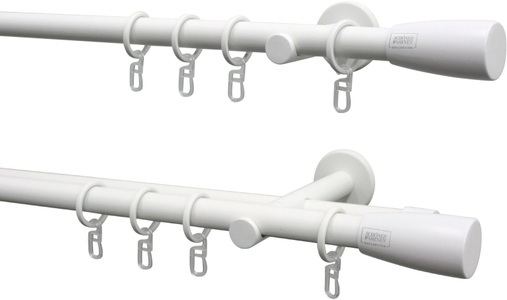 SCHÖNER WOHNEN LAMINAT, SCHÖNER WOHNEN LAMINAT Gardinenstangen-Endstück »Endstück Konus für Ø 20 mm«, (2 St.), Serie Einzelprogramm Leon Ø 20 mm, SCHÖNER WOHNEN-Kollektion Gardinenstangen-Endstück »Konus für Ø 20 mm«, (2 St.), Serie Einzelprogramm Leon Ø 20 mm