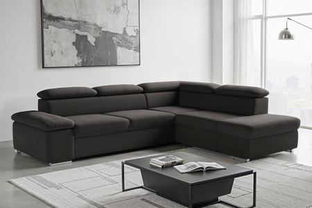 SIT&MORE, sit&more Ecksofa, sit&more Ecksofa »Valentine L-Form, B: 272 cm« mit Arm- & Kopfteilverstellung, optional mit Bettfunktion