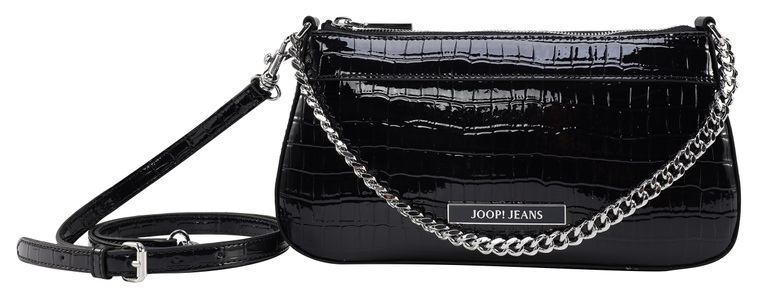 Joop Jeans, Joop Jeans Umhängetasche »domenica croco paolina shoulderbag shz«, mit modischer Reptil Optik, 