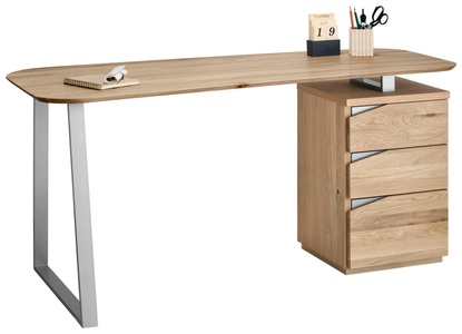 Schreibtisch »Erik«, Breite 150 cm, teilmassiv