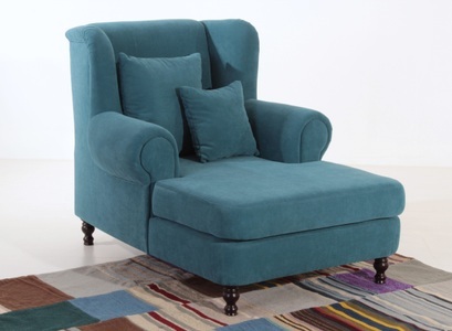 MAX WINZER, Max Winzer® Sessel »Madelaine«, Max Winzer® Sessel »Madelaine, Megasessel, toller Sitzkomfort und samtartiger Bezugsstoff« Loungesessel, Relaxsessel zeitlos und bequem, Ohrensessel