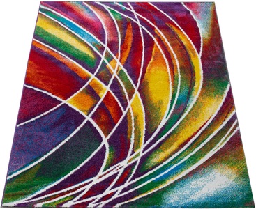 Teppich, »Canvas 902«, Paco Home, rechteckig, Höhe 18 mm, maschinell gewebt