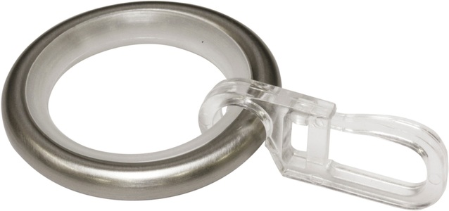 undefined, Gardinenringe mit Gleiteinlage MEMPHIS, GARDINIA Gardinenring »Memphis«, (10 St.), Serie Einzelprogramm Memphis Ø 16 mm