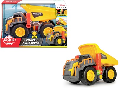 Dickie Toys Spielzeug-LKW »Volvo Power Dump Truck«, mit Licht und Sound