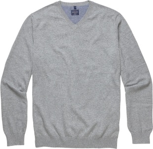 MARVELIS Strickpullover, V-Ausschnitt, regular fit, Baumwolle