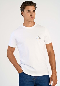 LINDBERGH T-Shirt mit Statement-Stickerei auf der Brust