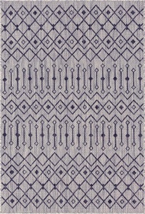 Myflair Möbel & Accessoires, Myflair Möbel & Accessoires Teppich »Outdoor Crosses«, rechteckig, 4 mm Höhe, In- und Outdoor geeignet, ideal im Wohnzimmer & Schlafzimmer, Myflair Möbel & Accessoires Teppich »Outdoor Crosses Lagerräumung«, rechteckig, 4 mm Höhe, Flachgewebe, Rauten Muster, In- und Outdoor geeignet