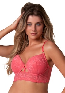 After Eden D-cup & up Longline-BH »Maite«, Mit vorgeformten Cup, Spitze