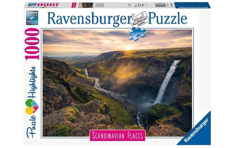 Ravensburger Verlag, Ravensburger Puzzle Scandinavian Places 16738 - Haifoss auf Island -Puzzle für Erwachsene und Kinder ab 14 Jahren, Ravensburger Puzzle »Puzzle Haifoss«, (1000 tlg.)