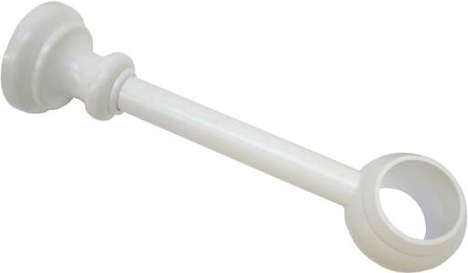 GARDINIA Gardinenstangenhalter »Träger geschlossen für Ø 28 mm«, (1 St.), Serie Bifo