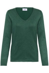 Saint Tropez Strickpullover »MilaSZ LS V-Neck Pullover«