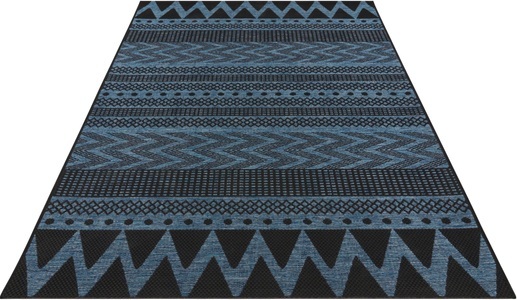 NORTHRUGS, NORTHRUGS Teppich »Sidon«, rechteckig, 4 mm Höhe, In-und Outdoor geeignet, Wohnzimmer, Balkon, Terrasse, Garten, Strapazierfähig und pflegeleicht, Flachgewebe, NORTHRUGS Teppich »Sidon«, rechteckig, 4 mm Höhe, In-und Outdoor geeignet, Strapazierfähig und pflegeleicht, Flachgewebe