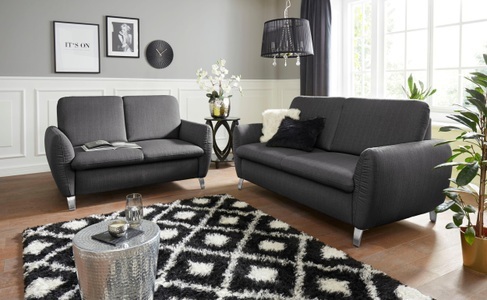 SIT&MORE, sit&more 2-Sitzer, sit&more 2-Sitzer »Daytona«, inklusive Federkern und einer Kopfstütze