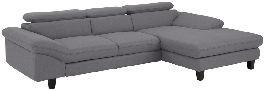 HOME AFFAIRE, Home affaire Ecksofa »Pilot«, wahlweise mit Bettfunktion und Bettkasten, Home affaire Ecksofa »Pilot L-Form«, mit Kopfteilverstellung, optional Bettfunktion und Bettkasten