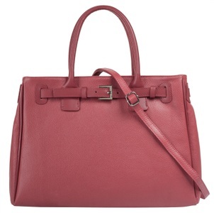 CLUTY, Cluty Henkeltasche, (1 tlg.), echt Leder, Made in Italy, Cluty Henkeltasche, echt Leder, Made in Italy
