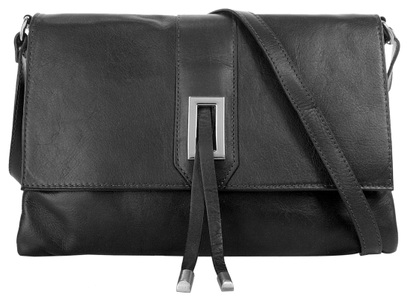 CLUTY, Cluty Umhängetasche, Cluty Umhängetasche, echt Leder, Made in Italy