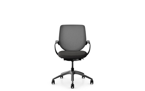 undefined, Schreibtischstuhl »313 mit Netzrücken«, Polyester, Giroflex Schreibtischstuhl »313 mit Netzrücken«, Polyester