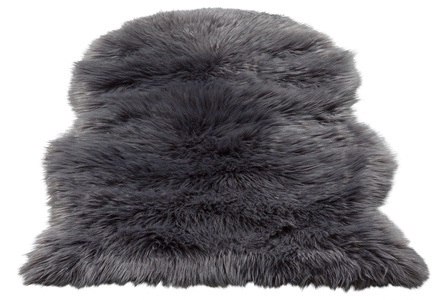 Bruno Banani, Fellteppich, »Jona«, Bruno Banani, fellförmig, Höhe 65 mm, maschinell gewebt, 