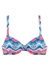 Venice Beach, VENICE BEACH Bikini Oberteil Damen, Venice Beach Bügel-Bikini-Top »Face«, mit herausnehmbaren Cups