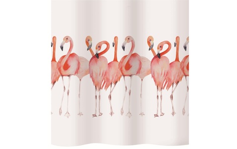 Diaqua, diaqua Duschvorhang Flamingo, diaqua® Duschvorhang »Flamingo«