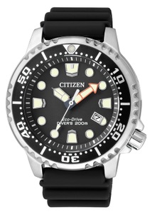 Citizen, Citizen Taucheruhr »BN0150-10E«, Citizen - Analoguhr, EcoDrive, 44mm, Black