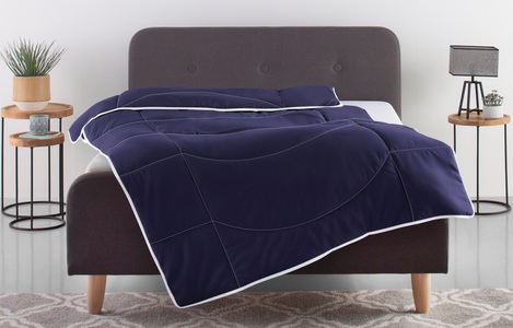 undefined, Microfaserbettdecke »Microlux«, warm, Füllung 3D-Klimafaser, Bezug Microfaser-Feinbatist samtweich, (1 St.), bunte Bettdecke in 135x200 cm und weiteren Grössen, Sommer oder Winter, my home Microfaserbettdecke »Microlux, Bettdecke 135x200 cm, 155x220 cm, 200x200 cm«, warm, Füllung Polyester (3D-Klimafaser), Bezug Polyester (Microfaser-Feinbatist), (1 St.), Bettdecken in 4 Farben, Sommer, Winter, 4 Jahreszeiten, Decke
