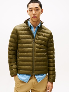 Tommy Hilfiger Steppjacke »PACKABLE RECYCLED JACKET«, Daunenjacke, Übergangsjacke mit Logostickerei