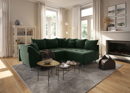 COLLECTION AB Ecksofa »Joseli«, inklusive komfortablen Federkerns, Recamiere links oder rechts montierbar